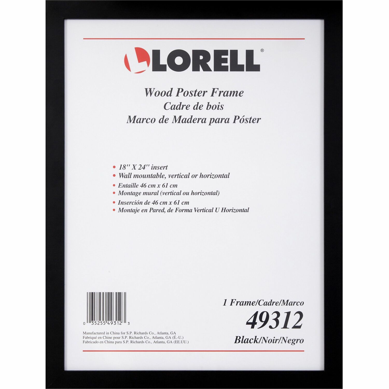 Lorell Wide Frame LLR49312