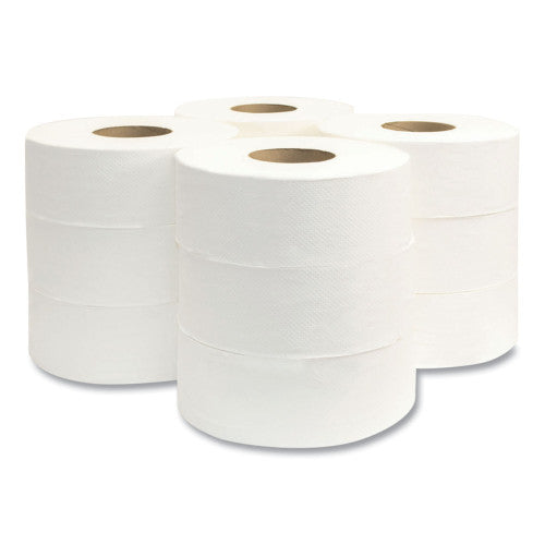 Morcon® Jumbo Roll Toilet Paper, 2-Ply, White, 700-ft., 12 Rolls (29)