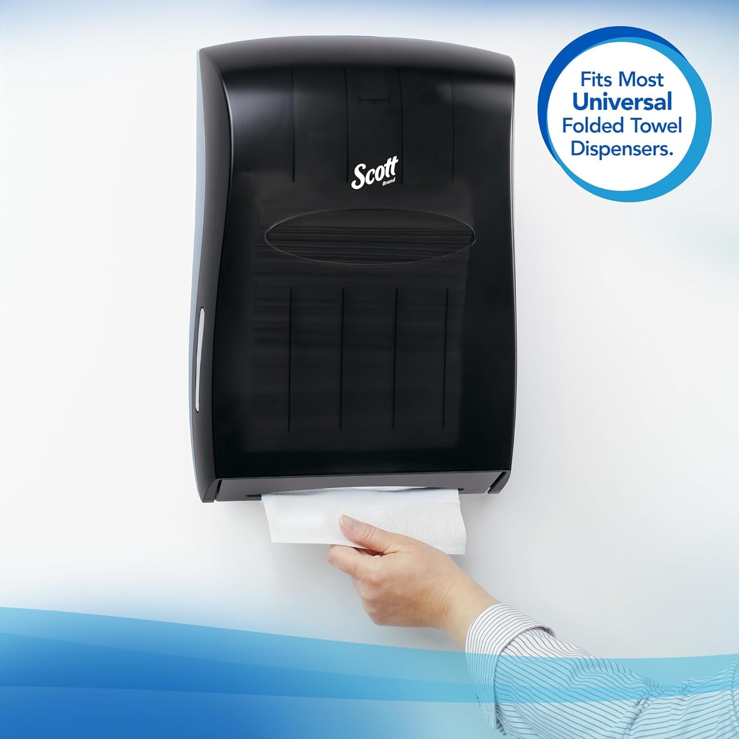 Essential Single-Fold Paper Towels, Bulk (01700), White (250 Sheets/Pack, 16 Packs/Case, 4,000 Sheet Total)