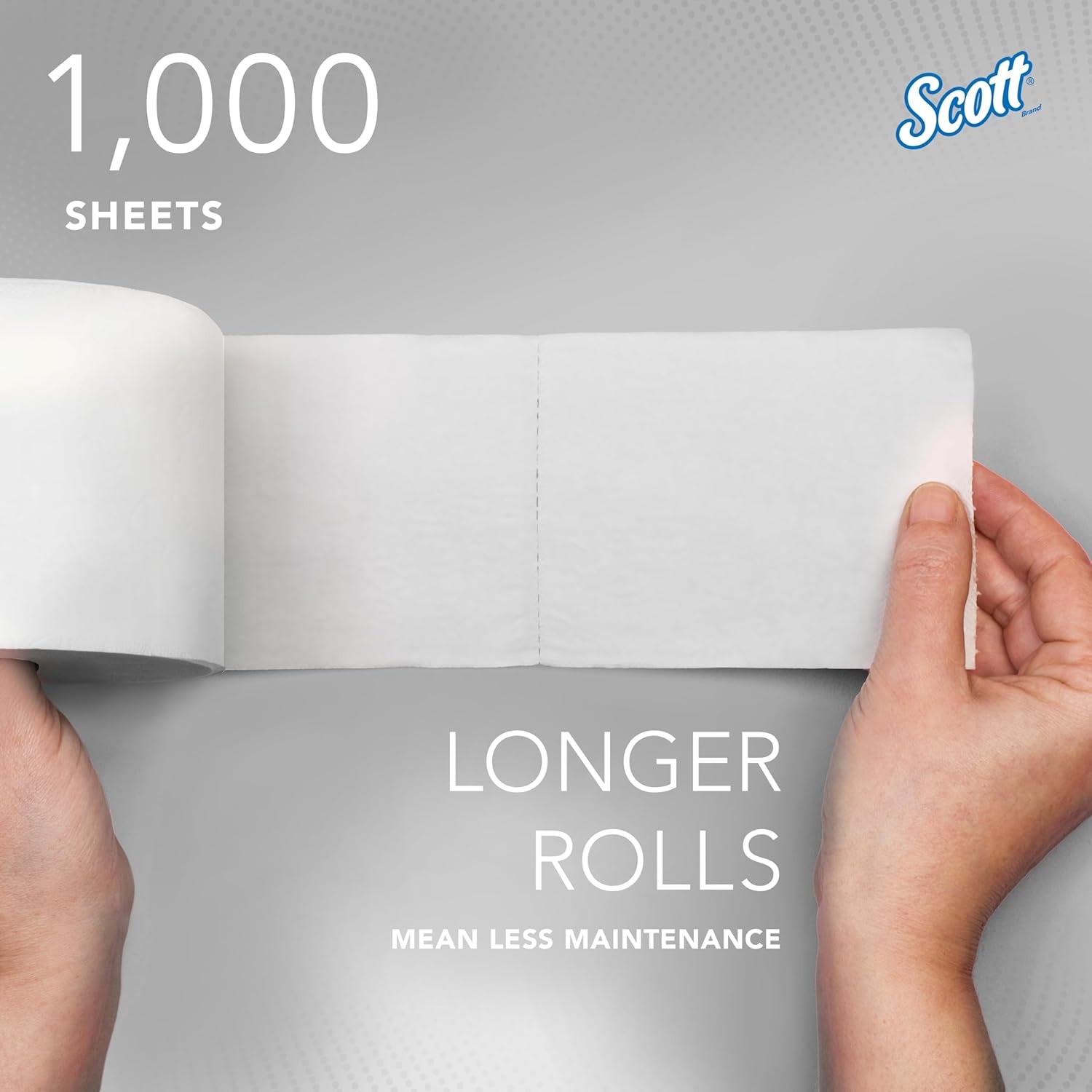 Essential Coreless High-Capacity Standard Roll Toilet Paper, Bulk (04007), 2-Ply, White (36 Rolls of 1,000 Sheets, 36,000 Sheet Total)