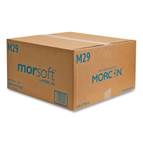 Morcon® Jumbo Roll Toilet Paper, 2-Ply, White, 700-ft., 12 Rolls (29)