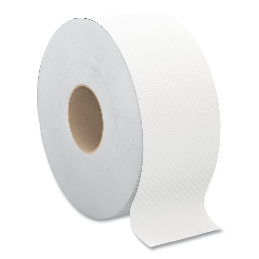 GEN® Jumbo Toilet Paper, 2-Ply, 800-ft., 12 Rolls (GENJRT2PLY)