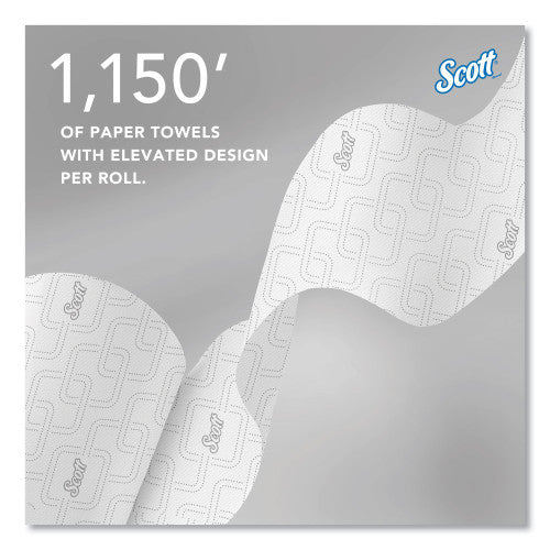 Scott® Pro Hardwound Paper Towels, White, 1,150-ft., 6 Rolls (25702)