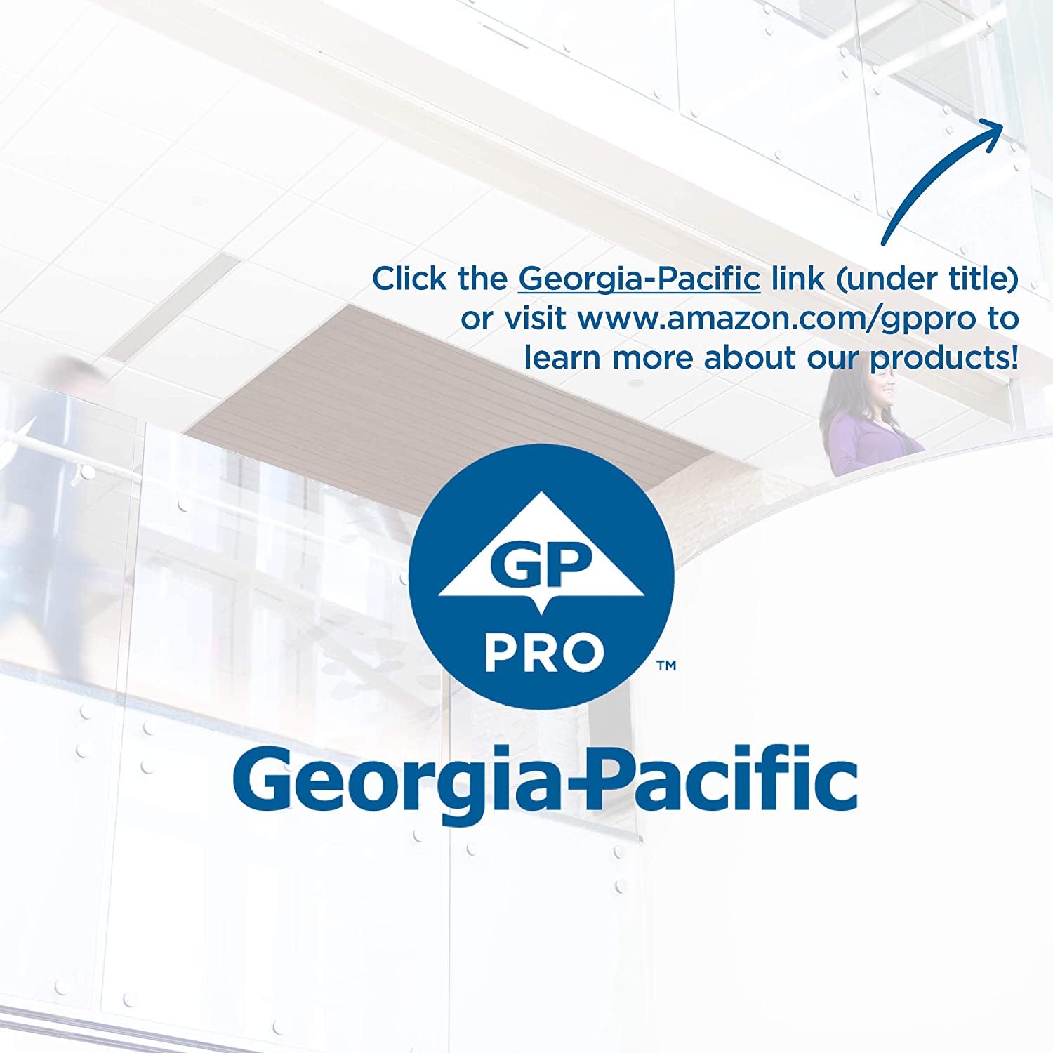 Pacific Blue Basic Recycled Paper Towel Roll by GP PRO (), Brown, 26401, 350 Feet per Roll, 12 Rolls per Case